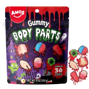 Buy Amos Halloween Candy Body Parts Gummies